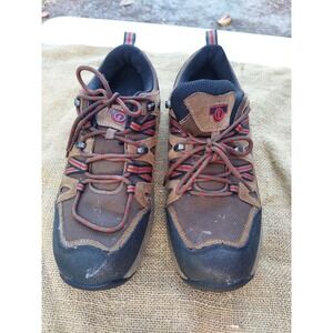 ORTHOFEET BIOFIT SORRENTO Sneakers Sz 11D Orthopedic Brown Leather Wakling shoes